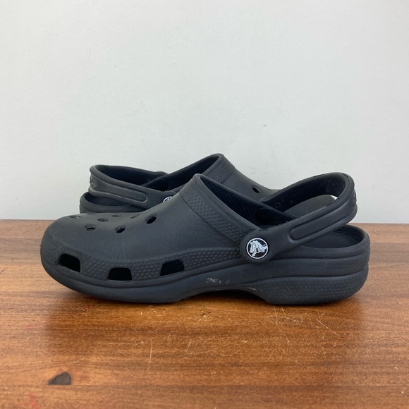 Crocs Classic Authentic Unisex Slides Clogs Black 5 Men And 7 Women’s Pre Owned - Picture 5 of 11